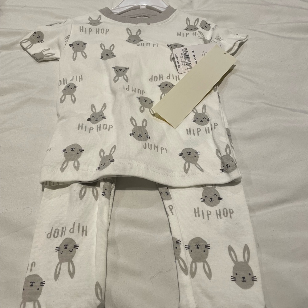 NWT carters bunny pajamas